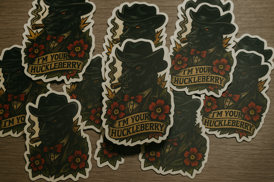 Huckleberry Sticker