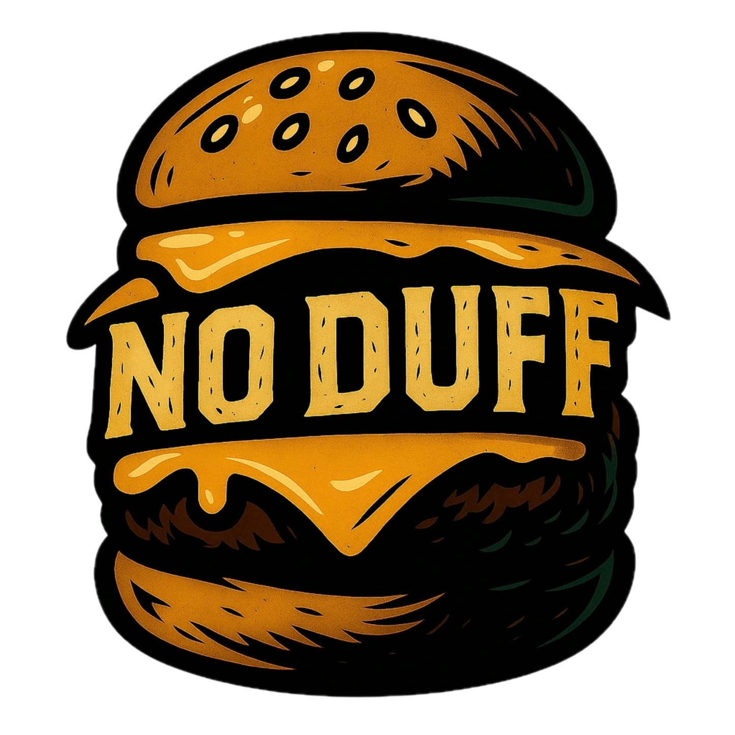 Cheese Burger Sticker