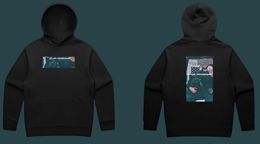 WE LOVE CHEESBURGERS HOODIE